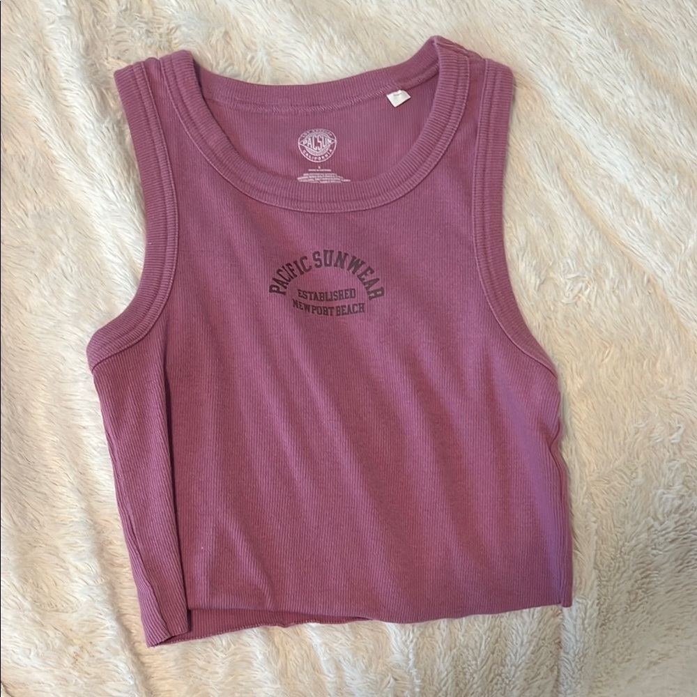 Pacific Sunwear Mauve Tank Top